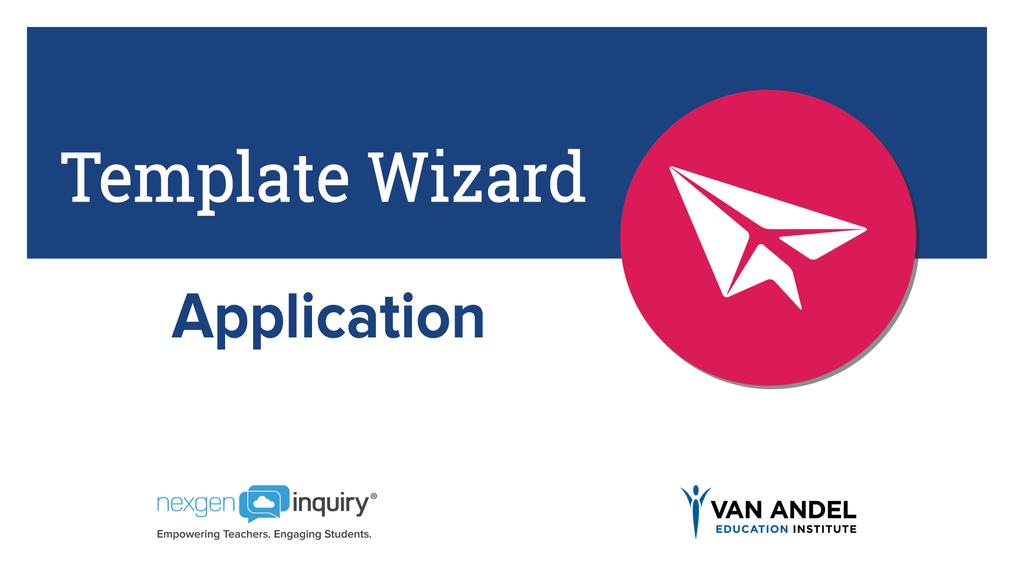 Template Wizard - Application