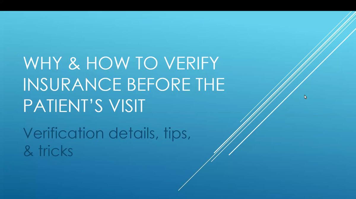 How-Why To Verify Insurance.mp4