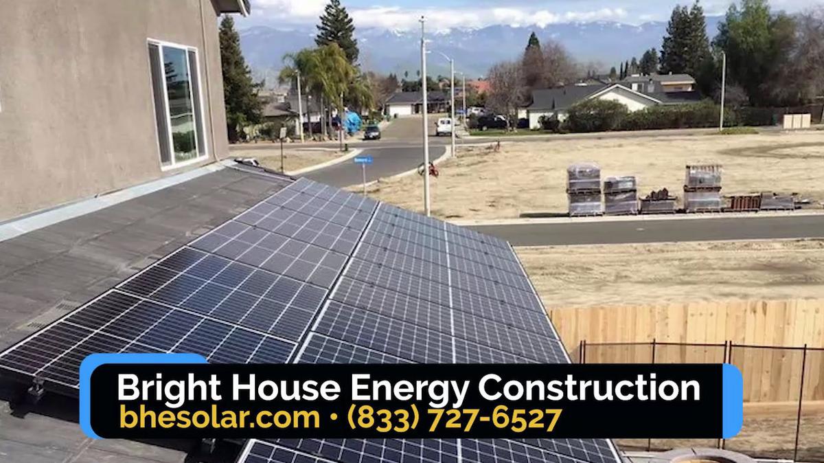 Residential Solar in Portersville CA, Bright House Energy Construction