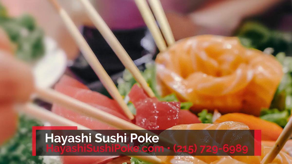 Japanese Food in Philadelphia PA, Hayashi Sushi Poke