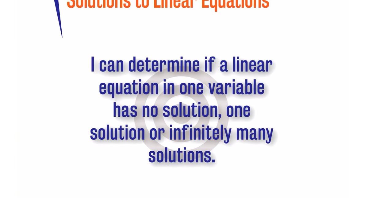 8.1.3 Solutions to Linear Equations