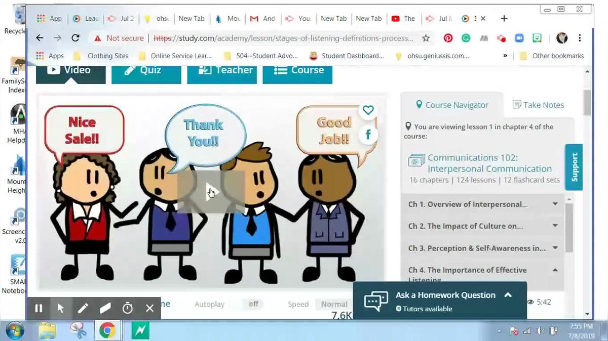 The Four Stages of Listening