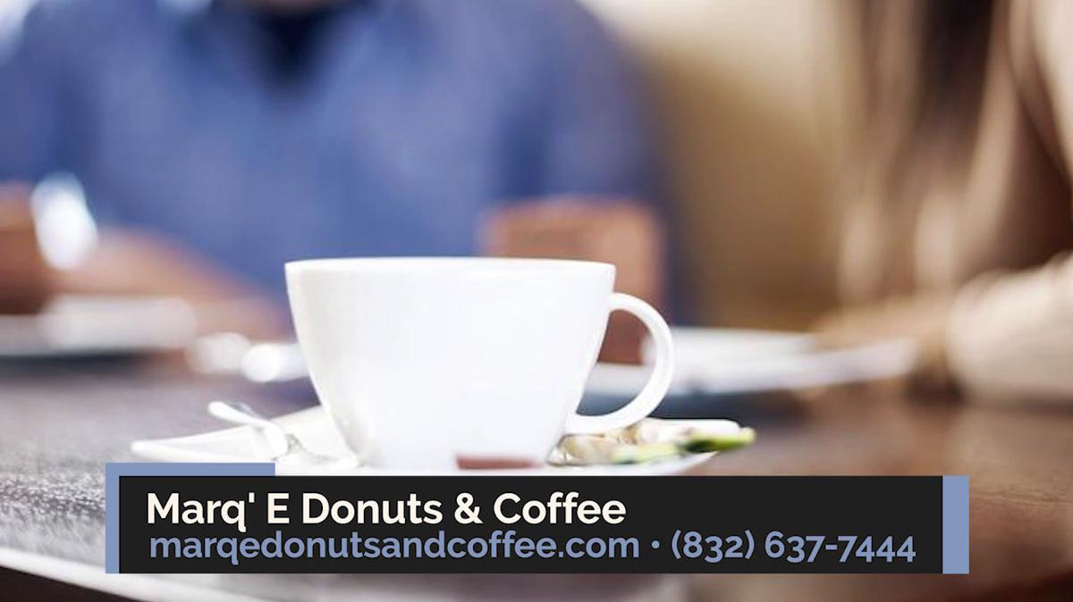 Donut Shop in Manvel TX, Marq' E Donuts & Coffee