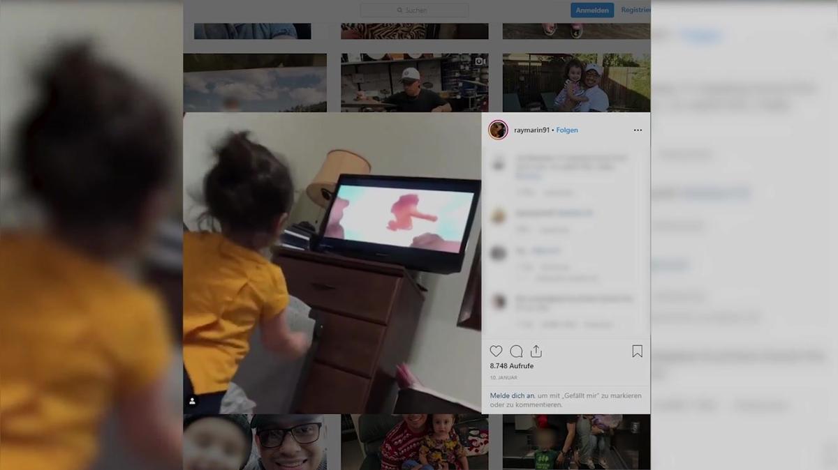 Kleines Mädchen reagiert auf Mufasas Tod und das Internet fühlt mit