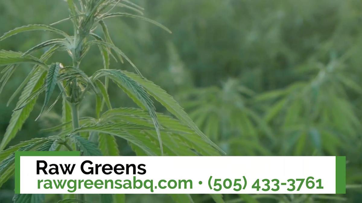 CBD Lounge in Albuquerque NM, Raw Greens