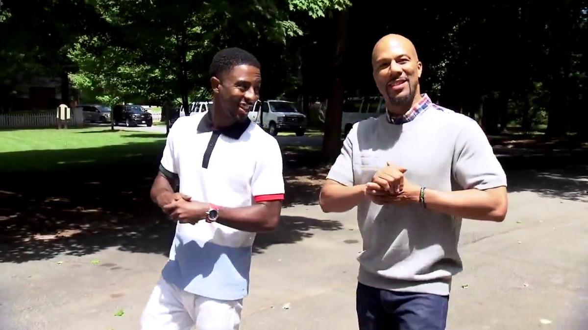 Maaco and Meineke Join Common for Surprise on &quot;Knock Knock Live&quot;.mp4