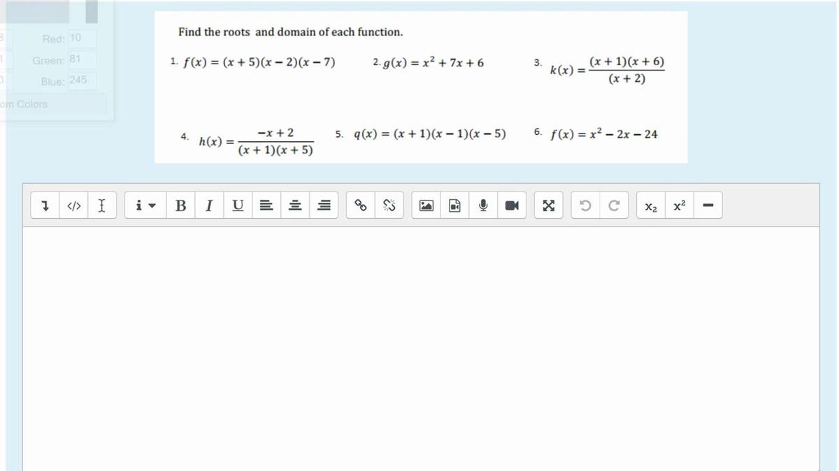 Homework Help Characteristics of Rational Functions 7.mp4