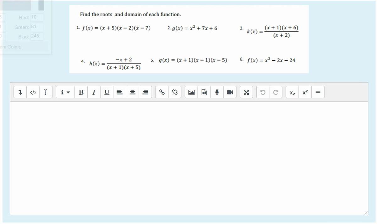 Homework Help Characteristics of Rational Functions 7.mp4