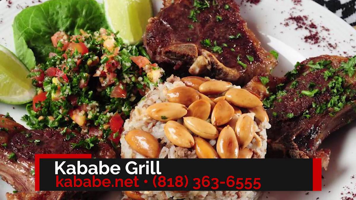 Mediterranean Restaurants in Northridge CA, Kababe Grill