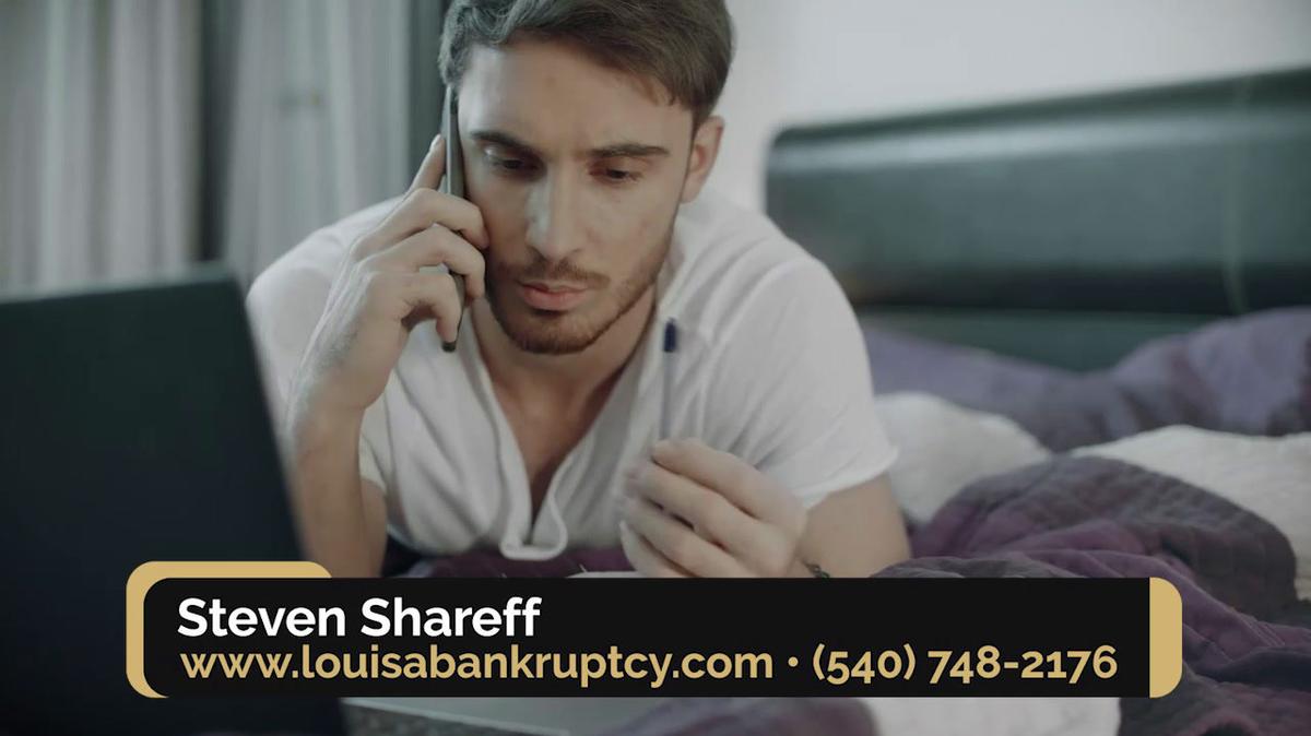 Bankruptcy Law in Louisa VA, Steven Shareff