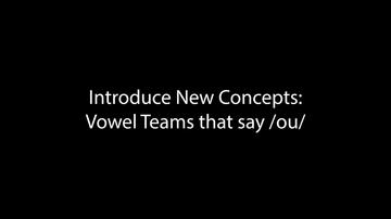 Introduce New Concepts: Vowel Teams Introduced in Unit 14 (8:21)