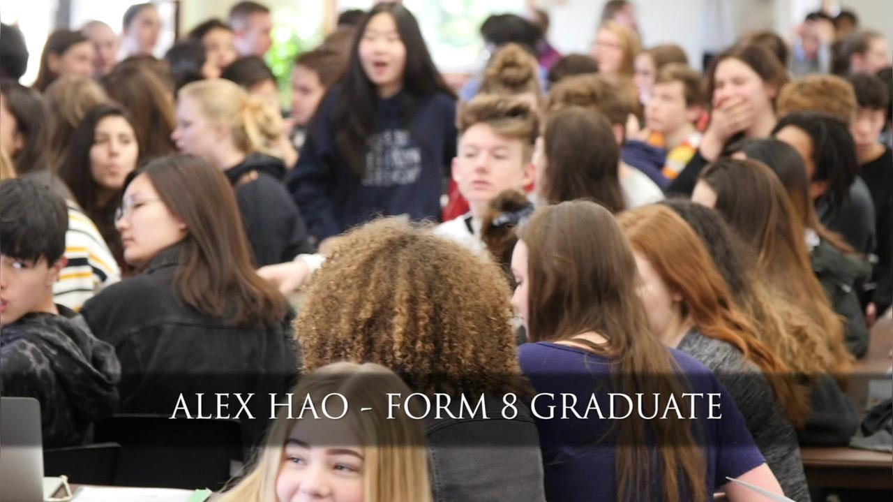 Alex Hao is a Form 8 Graduate!.mp4