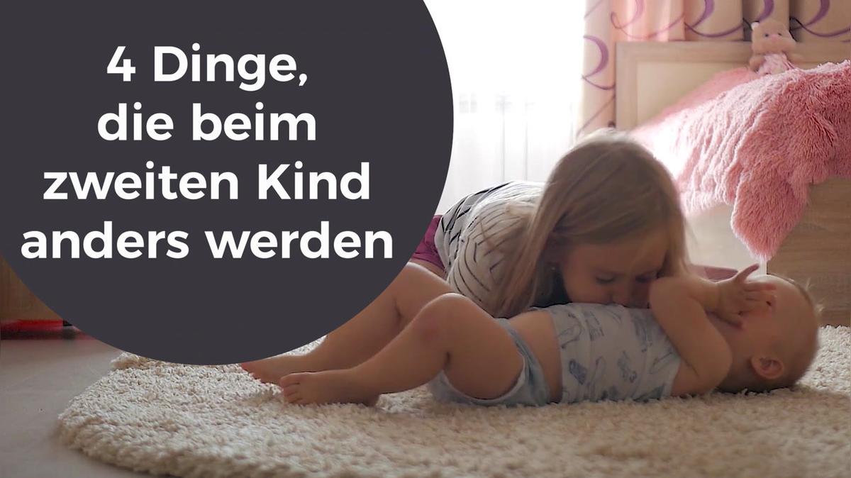 Dinge, die beim zweiten Kind anders werden