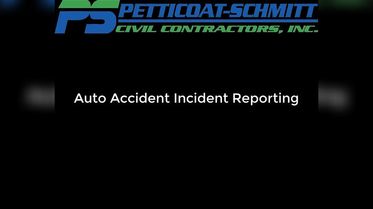 Auto Accident Reporting