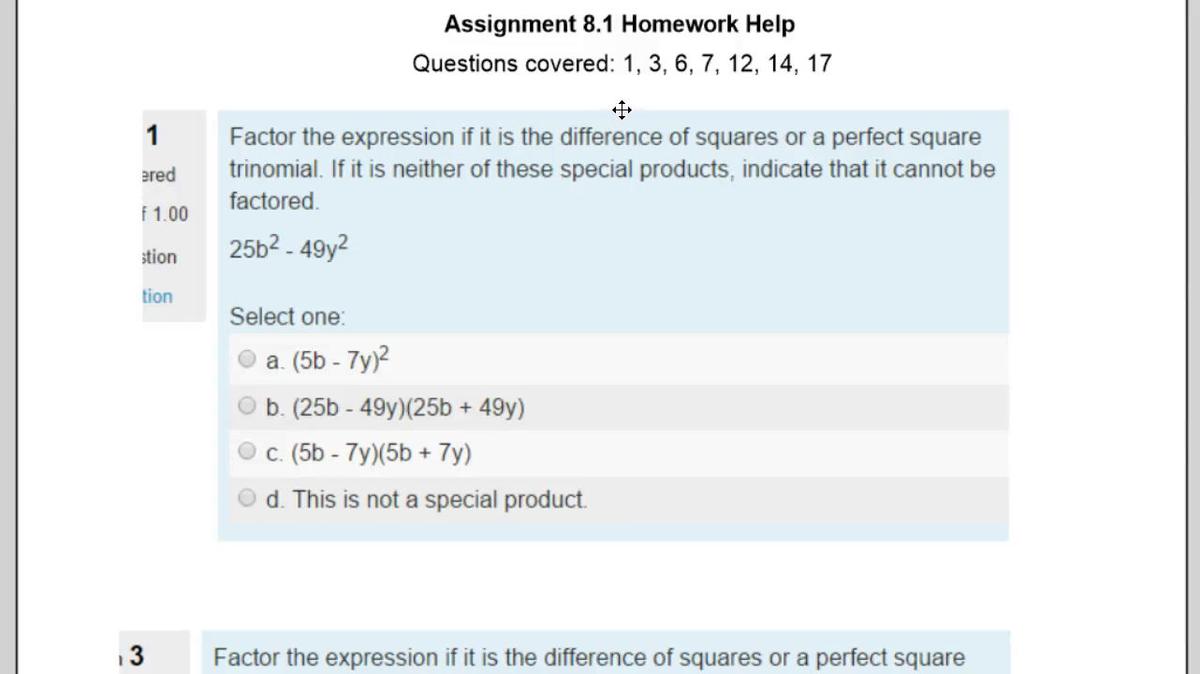 Assignment 8.1 Homework Help.mp4