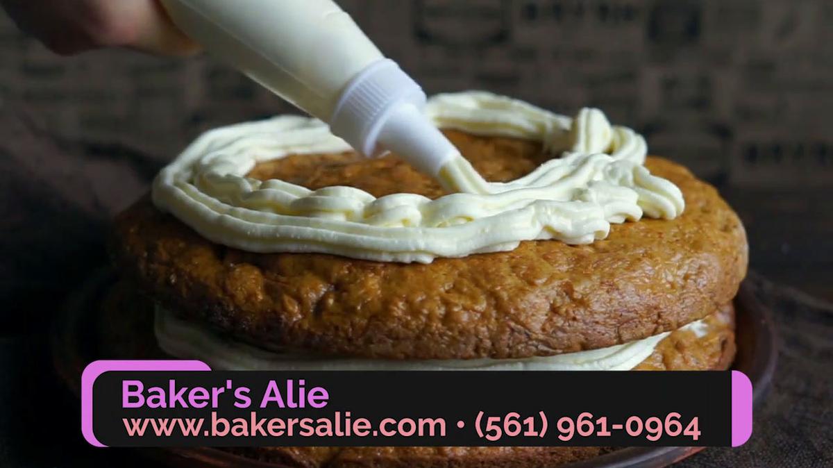 Custom Desserts in Boca Raton FL, Baker's Alie