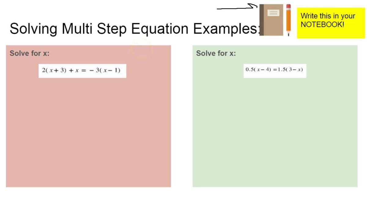 Solving Multi Step Equations Examples.mp4
