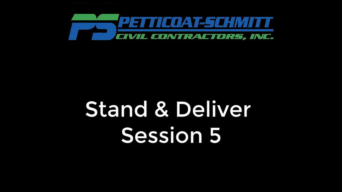PSCC S &amp; D Session 5