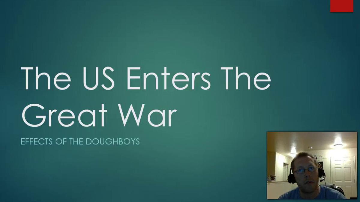 US Enters WWI