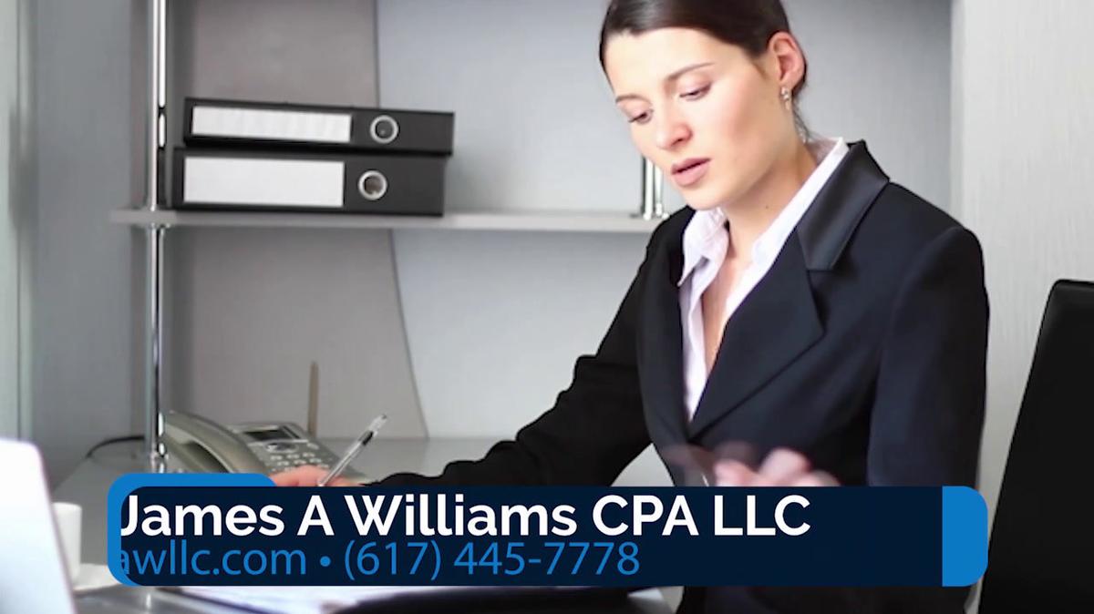 Tax Preparation in Dorchester MA, James A Williams CPA LLC