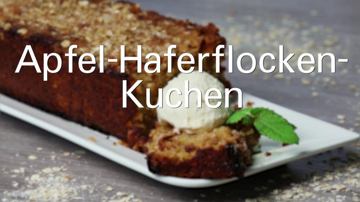 Apfel-Haferflocken-Kuchen