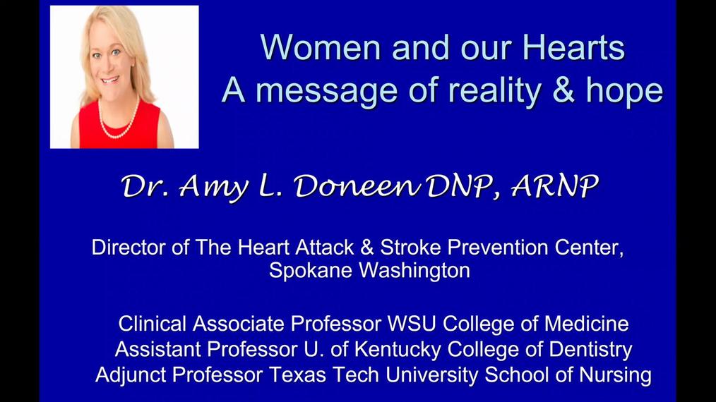 Women and Our Hearts - A Message of Reality & Hope