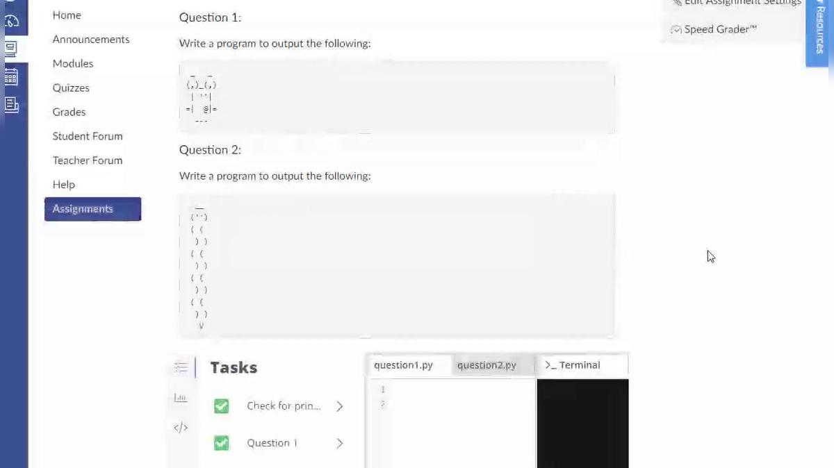 Computer Programming 1 1.5 Code Practice Print Command.mp4