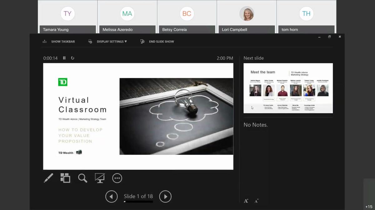 Advisor Virtual Classroom | Developing Your Value Proposition