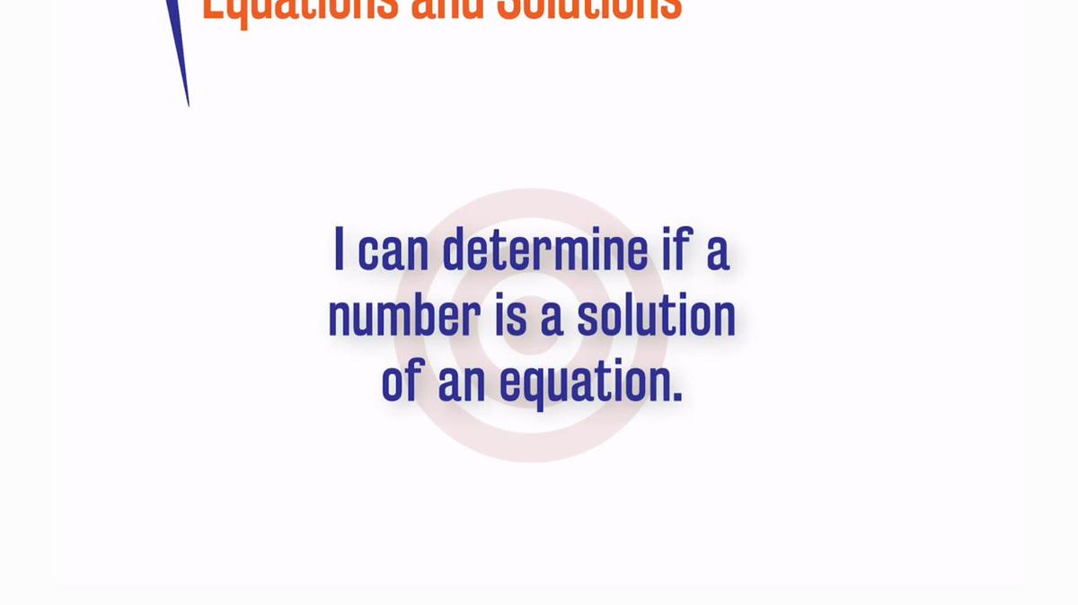 Equations and Solutions