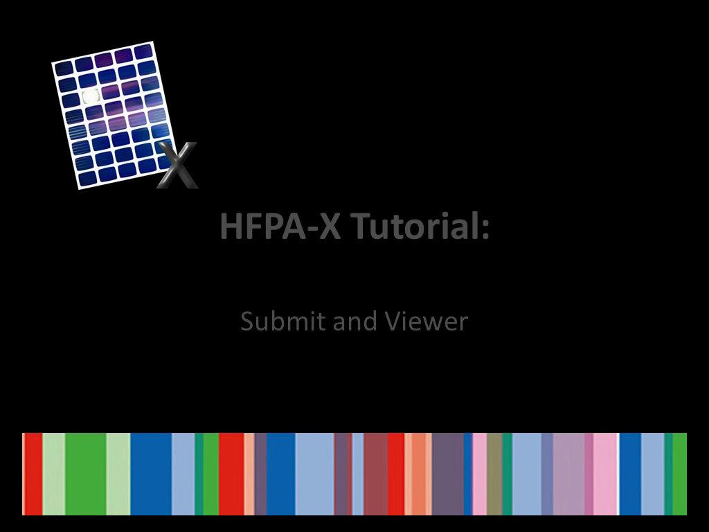 Harding FPA Server Submit and Review Procedure