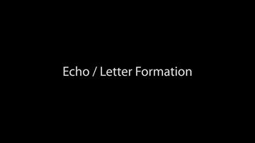FUN LK Echo / Letter Formation (5:04)