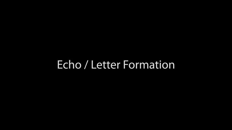 FUN LK Echo / Letter Formation (5:04)