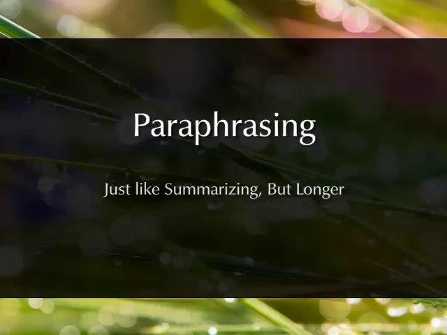 Paraphrasing.mp4