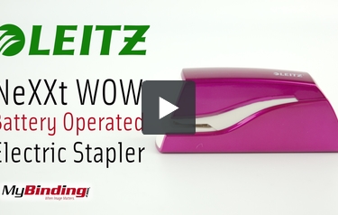 pink electric stapler