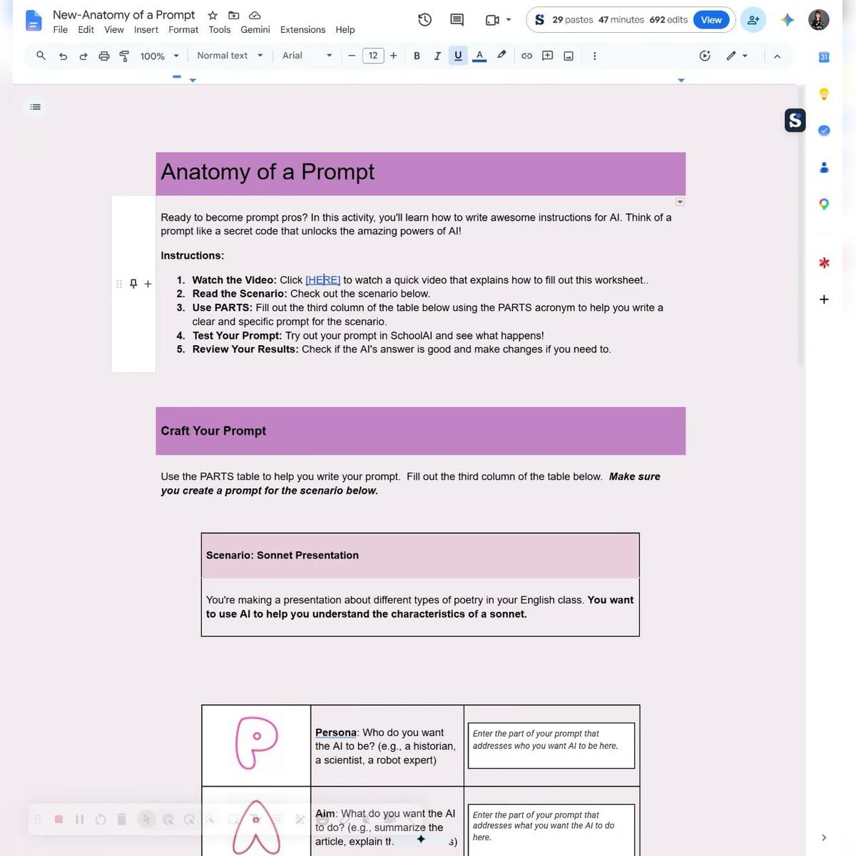 New-Anatomy of a Prompt
