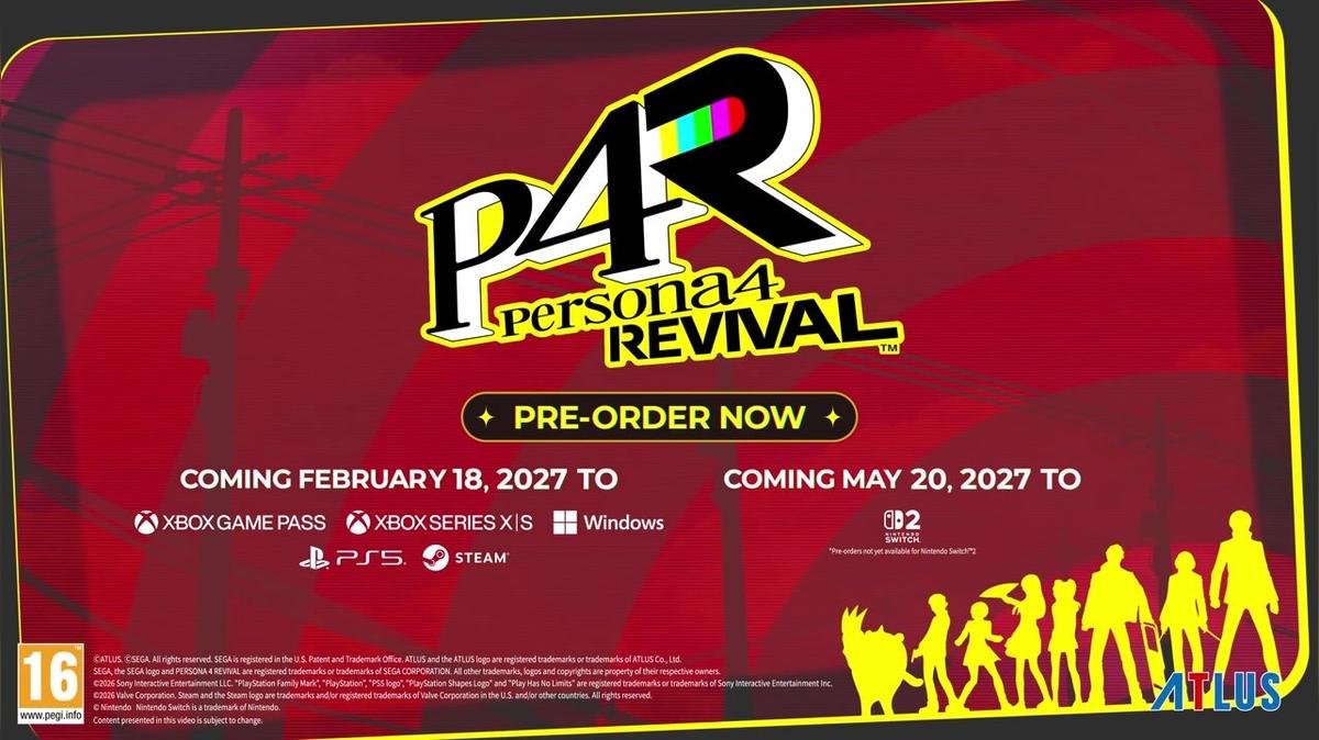 Persona 4 Revival - PEGI 16