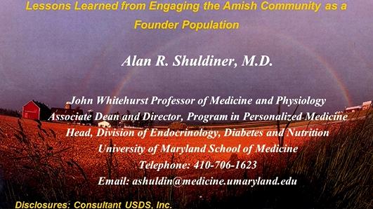 Genomics of the Metabolic Syndrome Lessons Learned from Engaging the Amish Community as a Founder Population