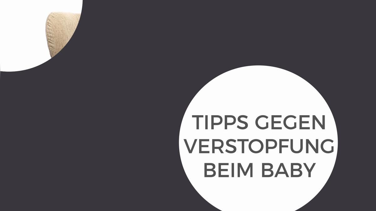 Tipps gegen Verstopfung beim Baby