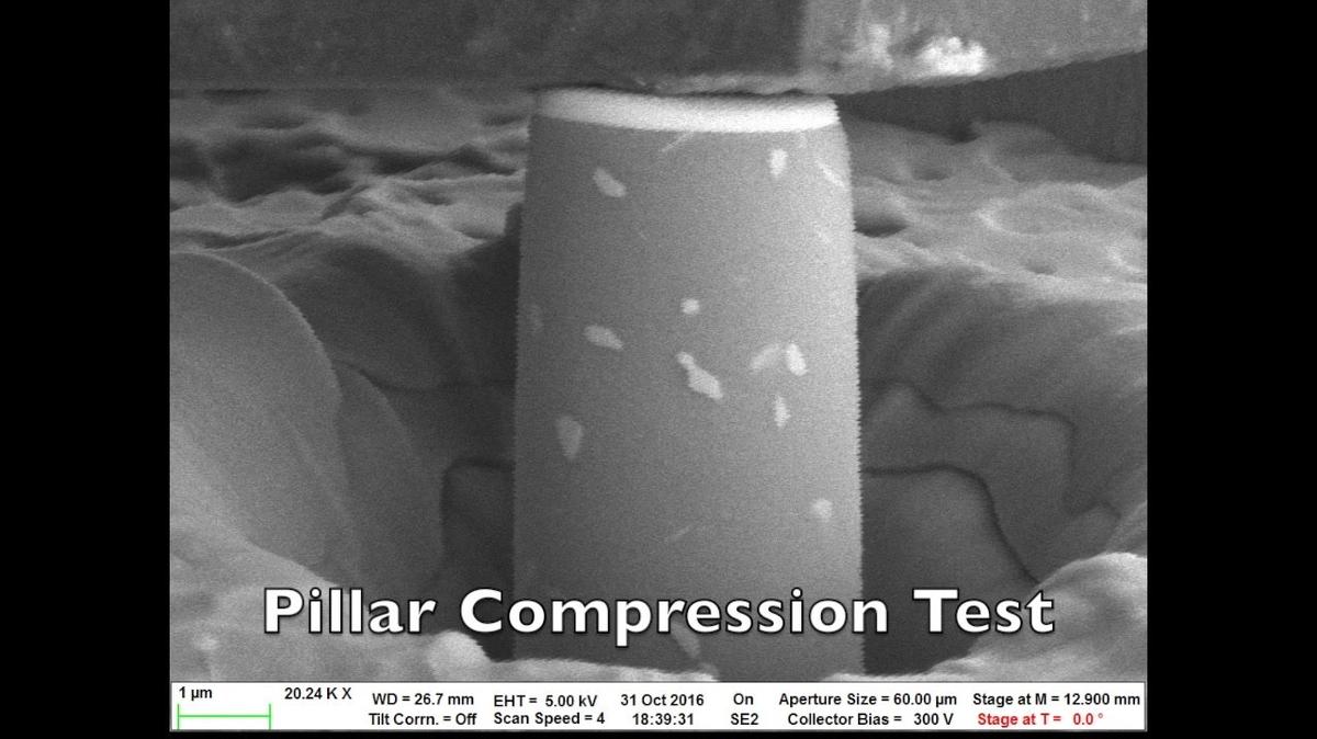 Pillar compression test
