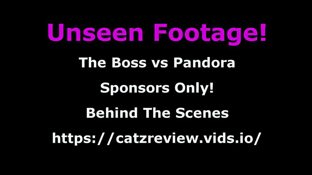 Behind-the-scenes - The Boss vs pandora