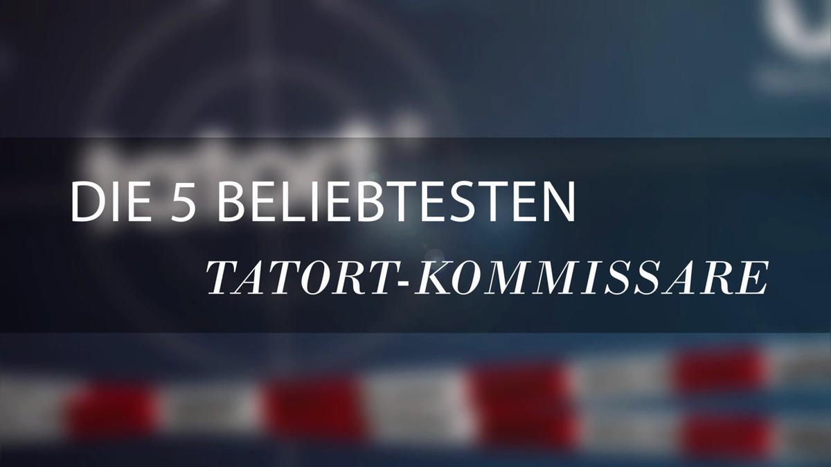 Die 5 beliebtesten Tatort-Kommissare