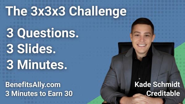 Creditable - 3x3x3 Challenge with Kade Schmidt