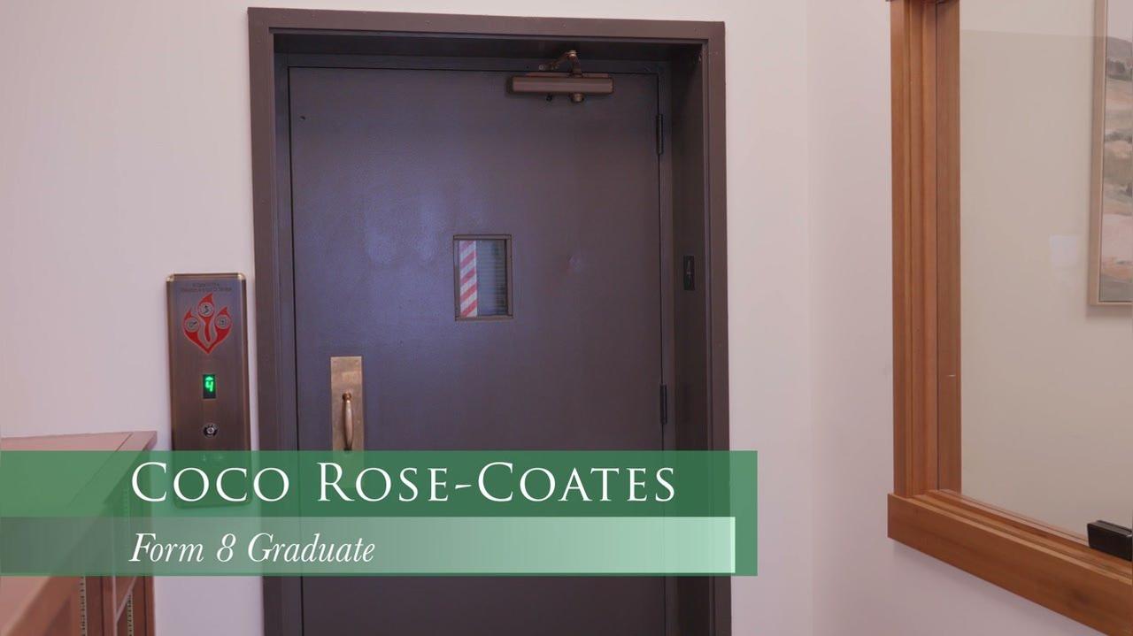 21 - Coco Rose-Coates - F8 Graduate