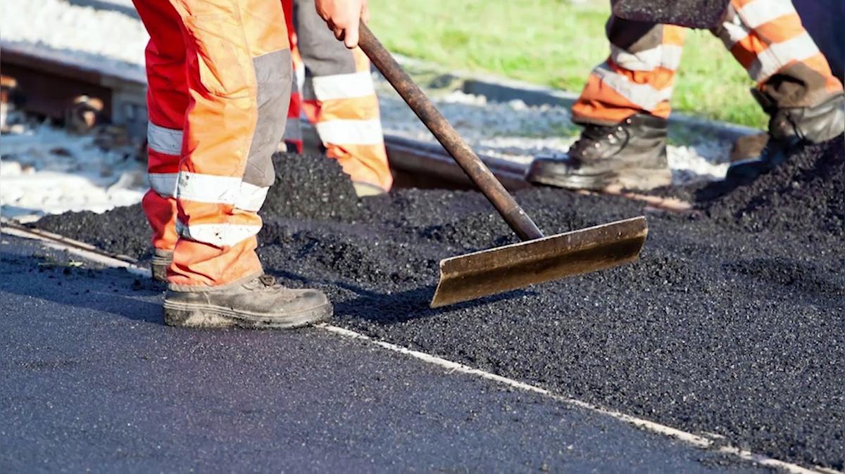 Asphalt Paving in Millis MA, Gaita Equipment