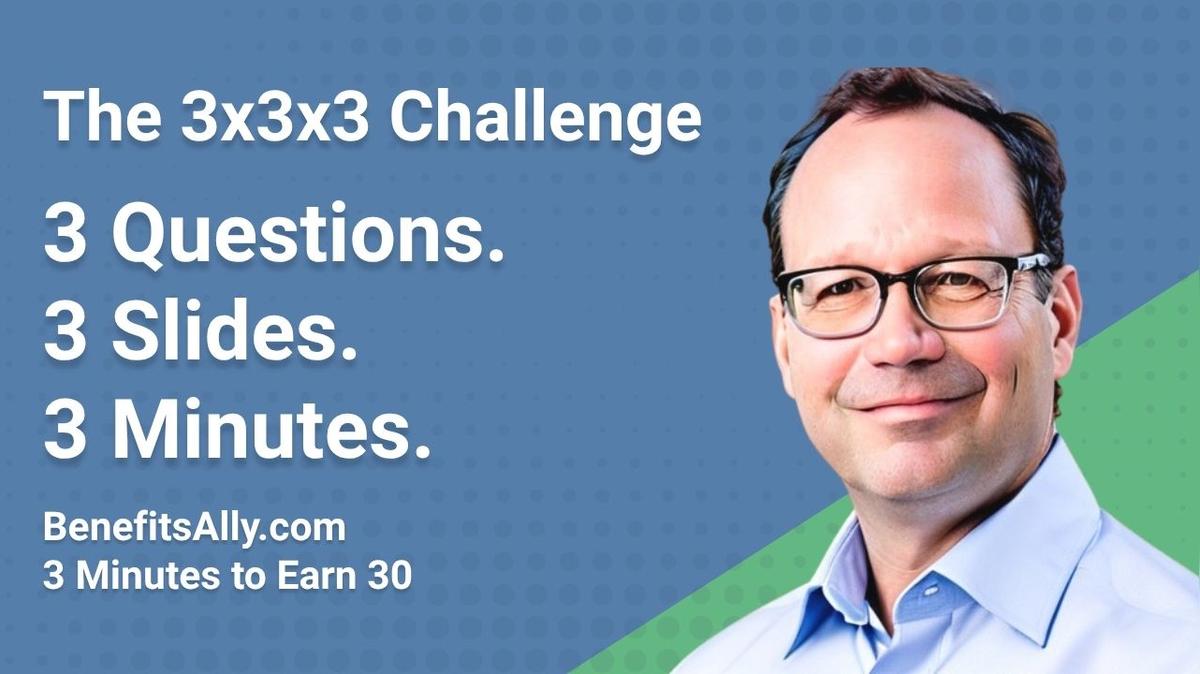 Reclaim Health - 3x3x3 Challenge with Scott Fillenworth
