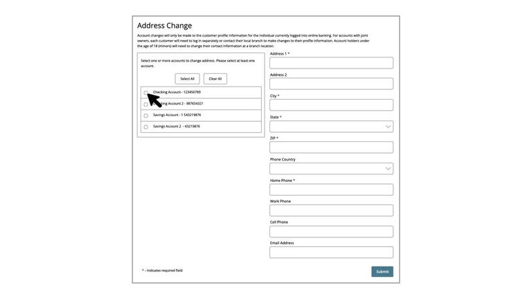 Q2OBB12a - Address Change