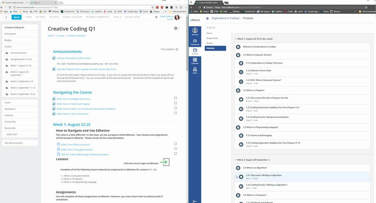 Intro to using Edhesive