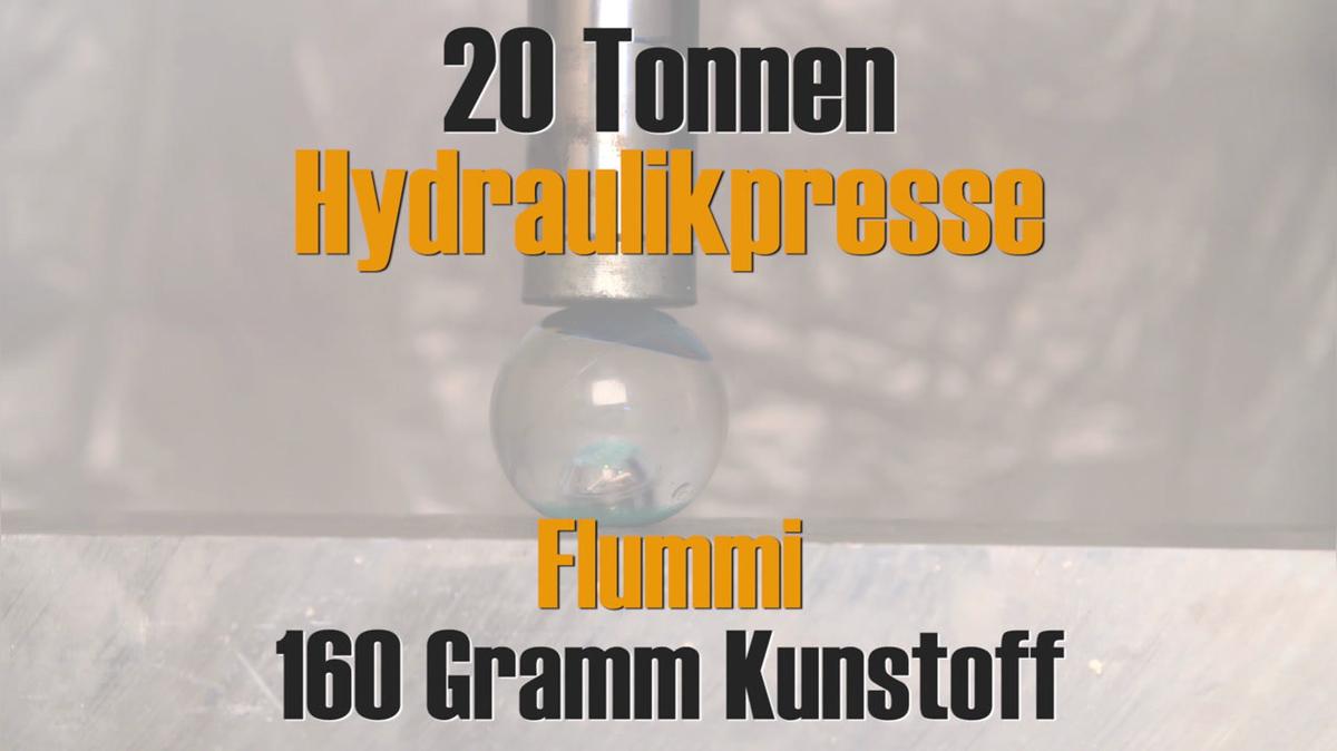 Hydraulikpresse vs. Flummi