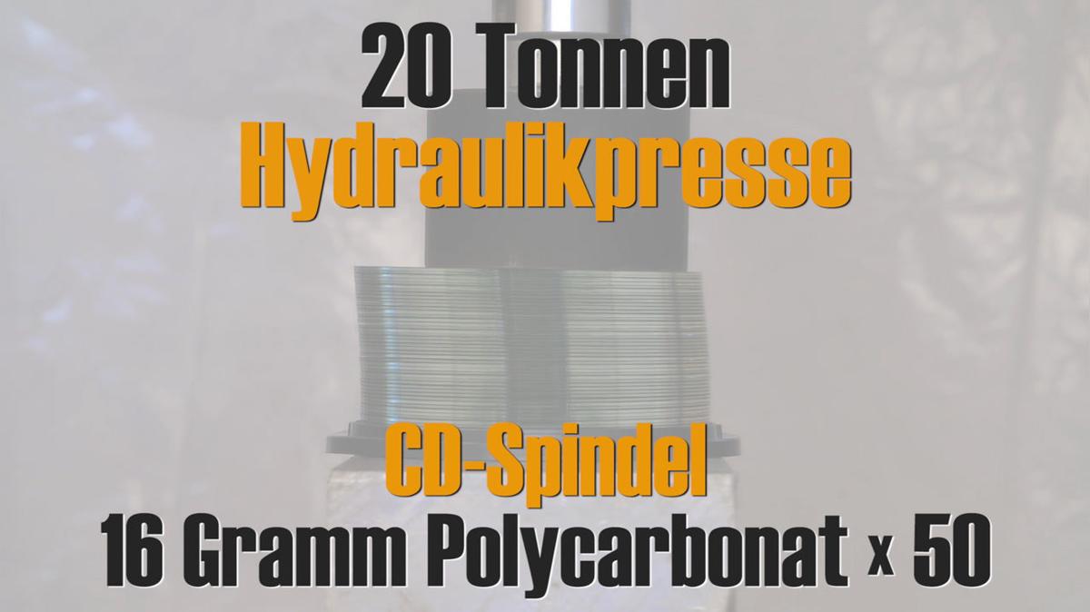 Hydraulikpresse vs. CD-Spindel