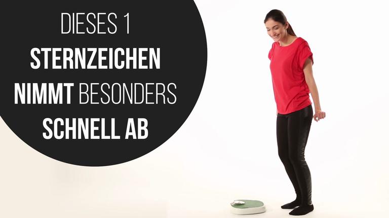 Dieses 1 Sternzeichen nimmt besonders schnell ab